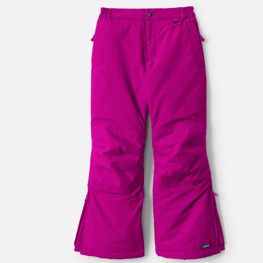 Lands End Kids Squall Waterproof Insulated Iron Knee Snow Pants